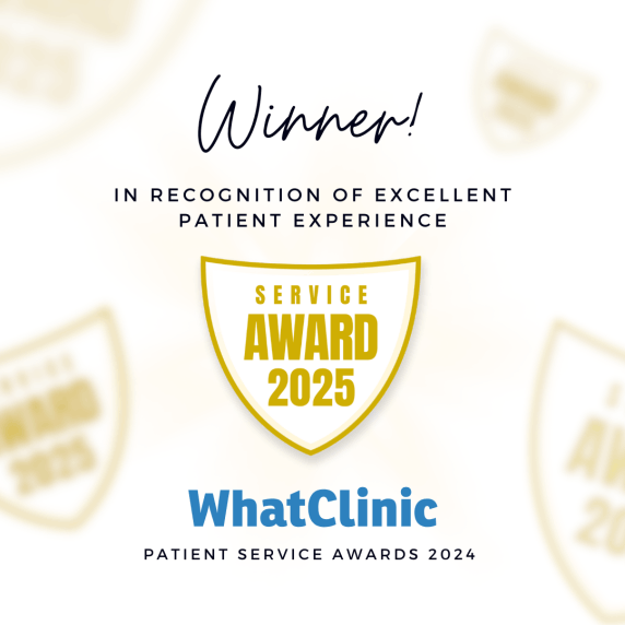 Sandonia is the WhatClinic Service Awards Winner