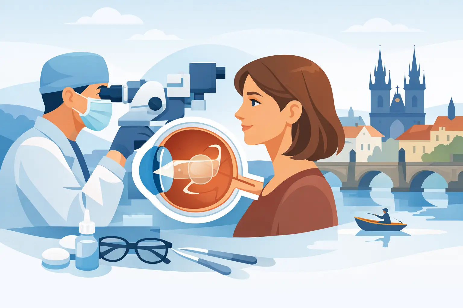 RLE Patient Guide for Lens Surgery in Prague