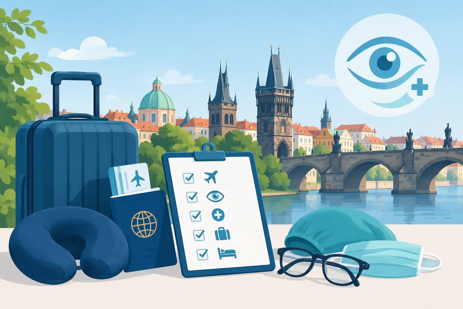 Eye Surgery Travel Checklist for Prague Patients